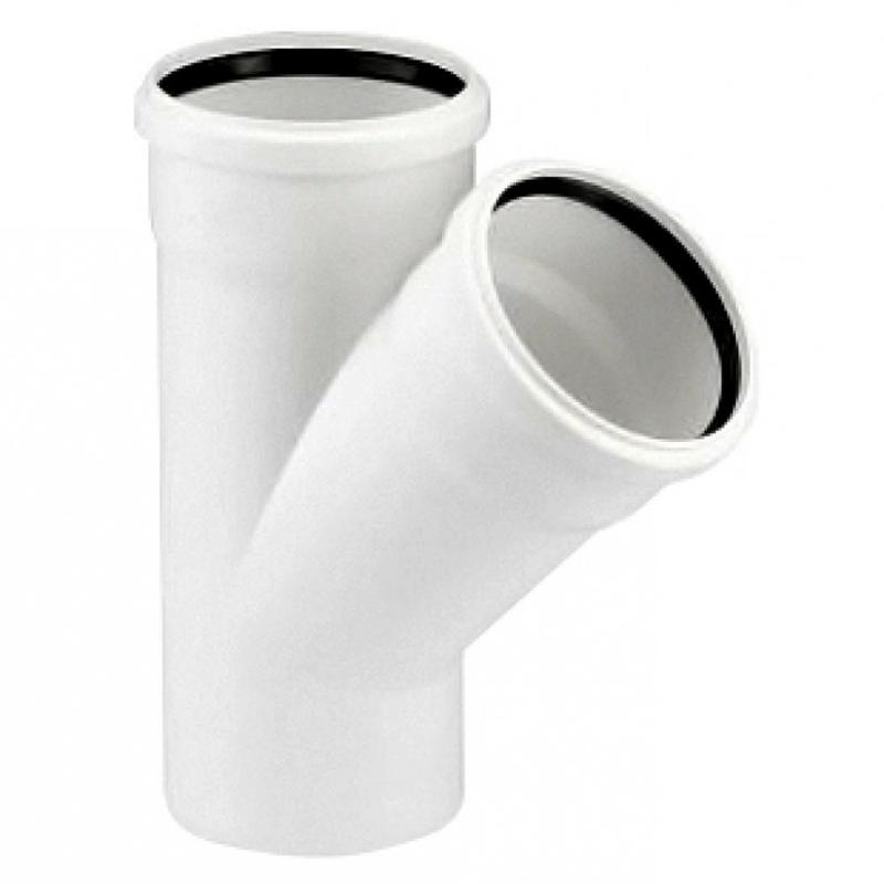 Тройник ELITE МК МПП 160/160х45 бел. RTP 37655