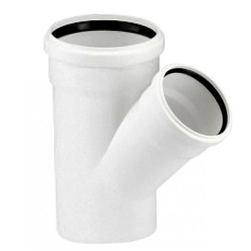 Тройник ELITE МК МПП 160/110х45 бел. RTP 37676