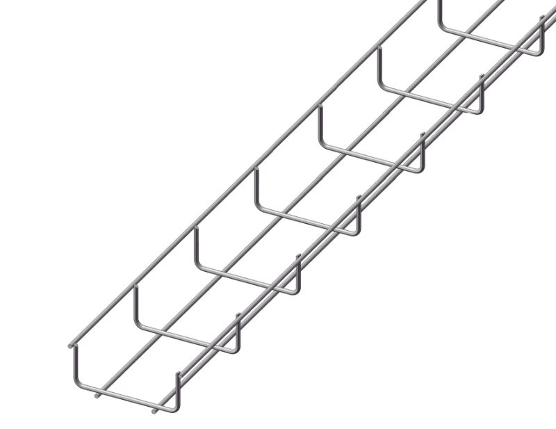 Лоток проволочный 60х30 L3000 сталь 4мм Промрукав PR08.5690