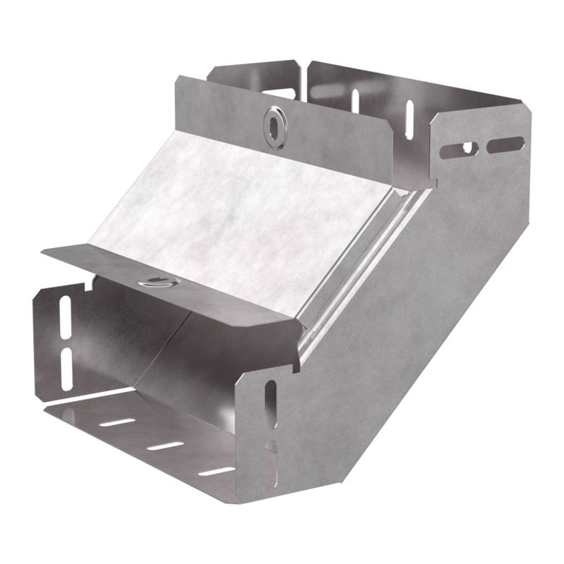 Угол для лотка вертикальный внутренний 90град. 200х80 с крышкой Стандарт Промрукав PR16.0531