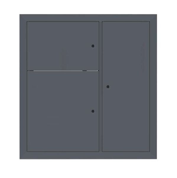 Щит этажный до 4 кв. без окон RAL7016 (1000х950х150) PROxima EKF mb29-v-bo-ral7016