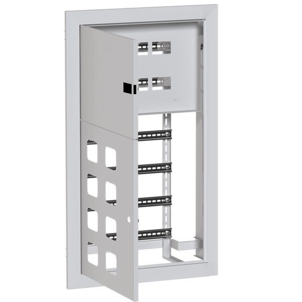 Щит этажный 8кв. без слабот. отсека (1000х650х150) Basic EKF mb28-v-8r