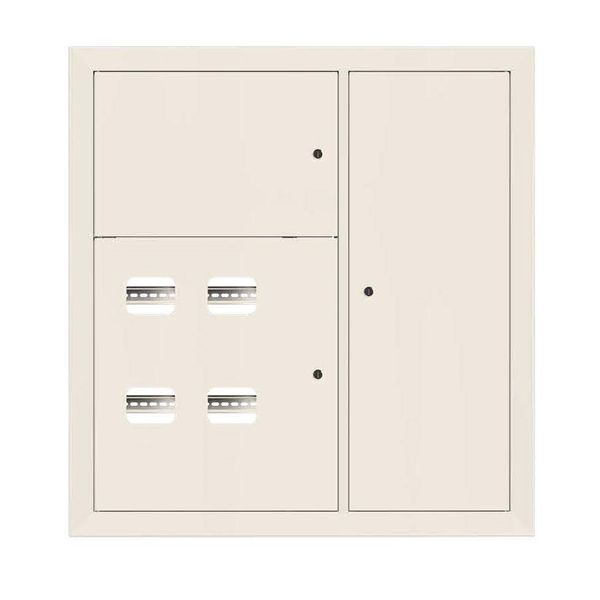 Щит этажный 4кв. RAL9001 (1000х950х150) Basic EKF mb28-v-4-r9001