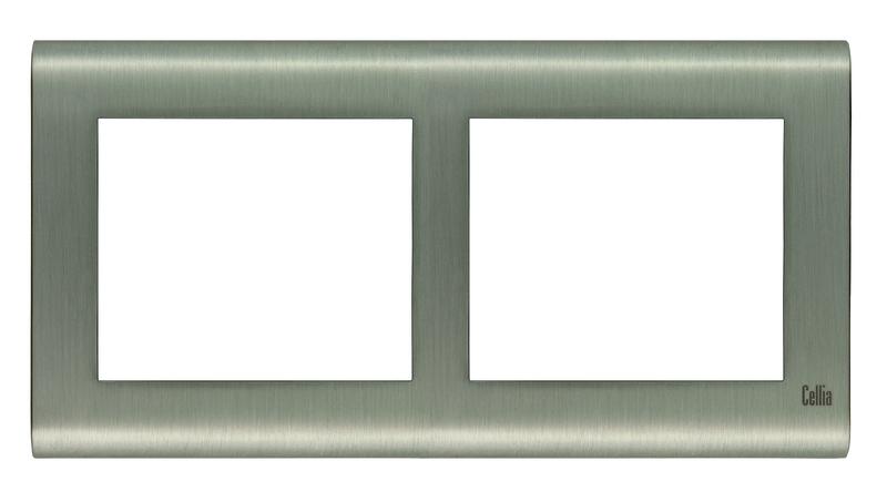 Рамка 2-м горизонт. сатин Cellia Makel 2349702