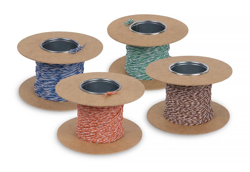 Кабель витая пара кроссировочная неэкранир. U/UTP кат.5E 1 пара 24 AWG ОЖ solid без общей внешн. оболочки зел. (уп.100м) Cabeus 10967c