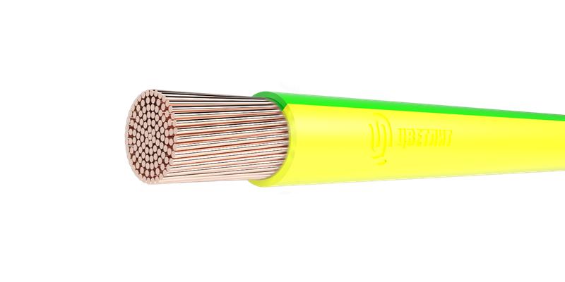 Провод ПуГВнг(А)-LSLTx 1х25 450/750В Ж/З (м) Цветлит 00-00133127