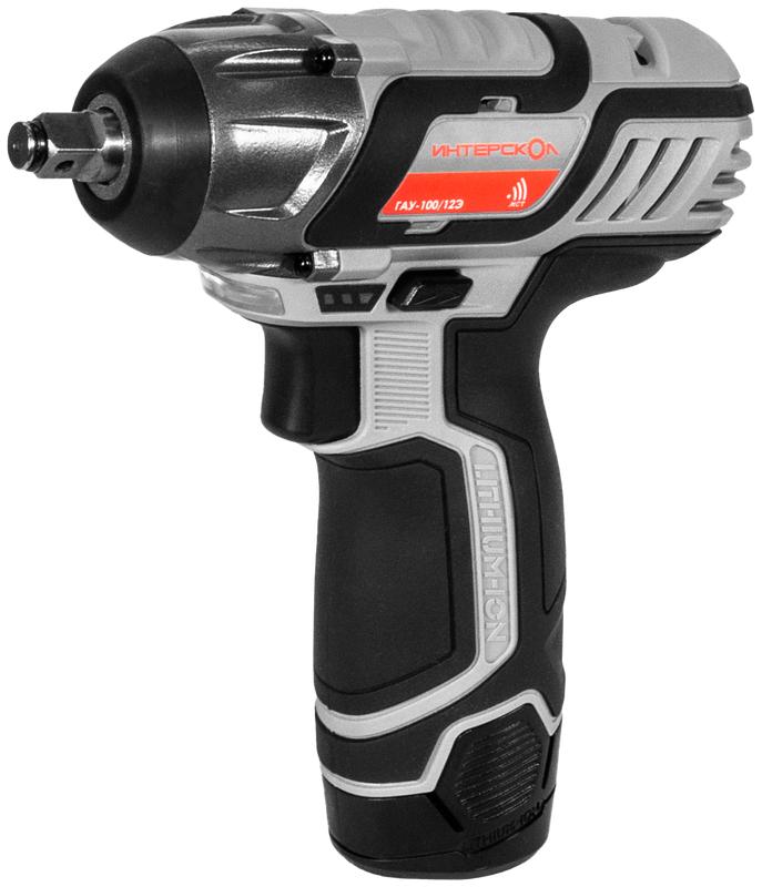 Гайковерт ударный аккумуляторный ГАУ-100/12Э (Тушка 2акум. 2А.ч ЗУ ) ИНТЕРСКОЛ 807.2.2.70
