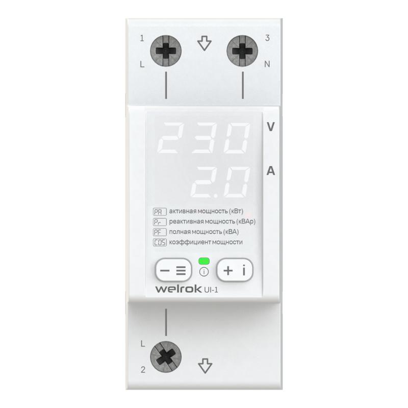 Вольтамперметр UI-1 Welrok 4660251140359