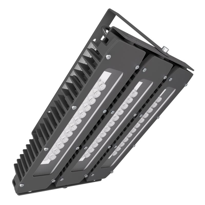 Прожектор светодиодный LAD LED R700-3-PC-30-750-D36-255L1 PROM 255Вт IP67 5000К 230В CRI70 КСС типа "Г" крепление на лире ЛАДзавод LADR73PC30750D36255L1PROM