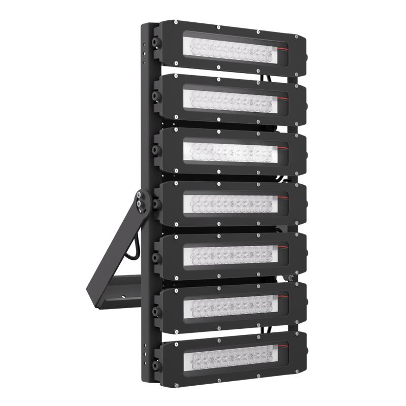 Прожектор светодиодный LAD LED R700-7-PC-120-750-D48-700L1 ST 700Вт IP67 5000К 230В CRI70 КСС типа "Д" крепление на лире ЛАДзавод LADR77PCLS750D48700L1ST