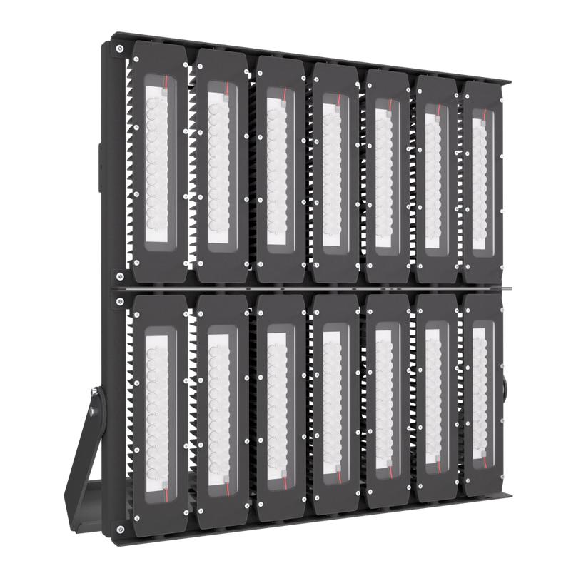 Прожектор светодиодный LAD LED R700-14-PC-120-750-D48-1400L1 ST 1400Вт IP67 5000К 230В CRI70 КСС типа "Д" крепление на лире ЛАДзавод LADR714PCLS750D481400L1ST