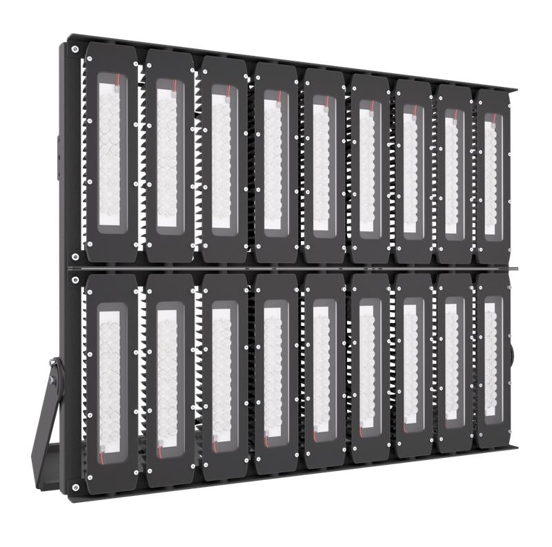 Прожектор светодиодный LAD LED R700-18-PC-10-750-D48-1800L1 ST 1800Вт IP67 5000К 230В CRI70 КСС типа "К" крепление на лире ЛАДзавод LADR718PC10750D481800L1ST