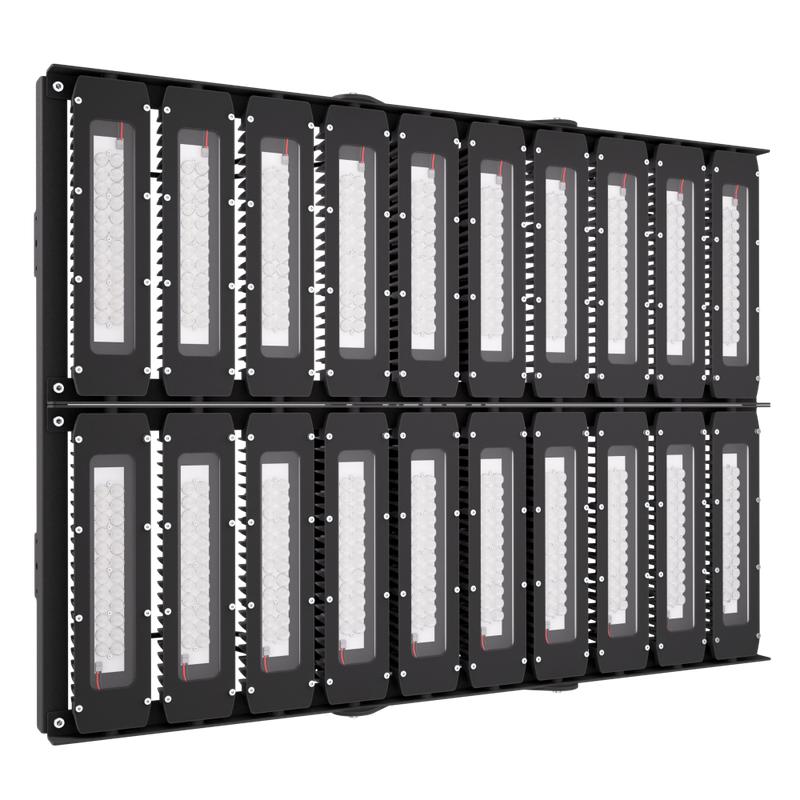 Прожектор светодиодный LAD LED R700-20-PC-10-750-D48-2000L1 ST 2000Вт IP67 5000К 230В CRI70 КСС типа "К" крепление на лире ЛАДзавод LADR720PC10750D482000L1ST