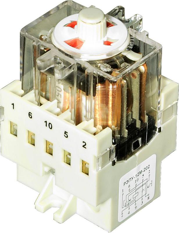 Реле промежуточно-указательное РЭПУ-12М-202-1-У3 1А пост. ВНИИР A8120-78100508