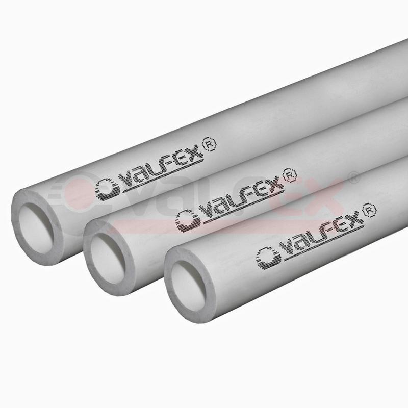 Труба SDR 6 PN20 ф20х3.4мм (140) 4м сер. VALFEX 10102020Г