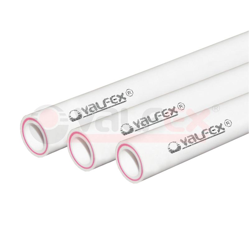 Труба армированная стекловолокном SDR 7.4 PN20 ф20х2.8мм (140) 4м VALFEX 10105020