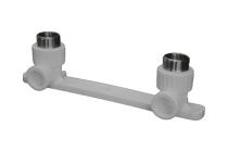 Комплект настенный для смесителя 25х1/2дюйм н.р. (12/3) сер. VALFEX 10124220Г