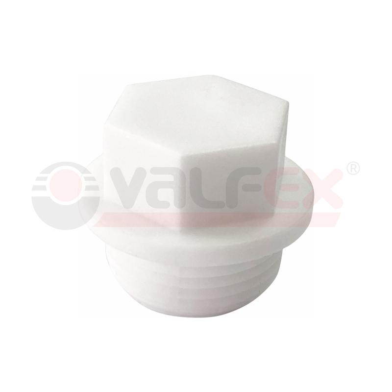 Заглушка резьбовая 20х1/2дюйм PRO (1000/250) VALFEX 10163020-PRO