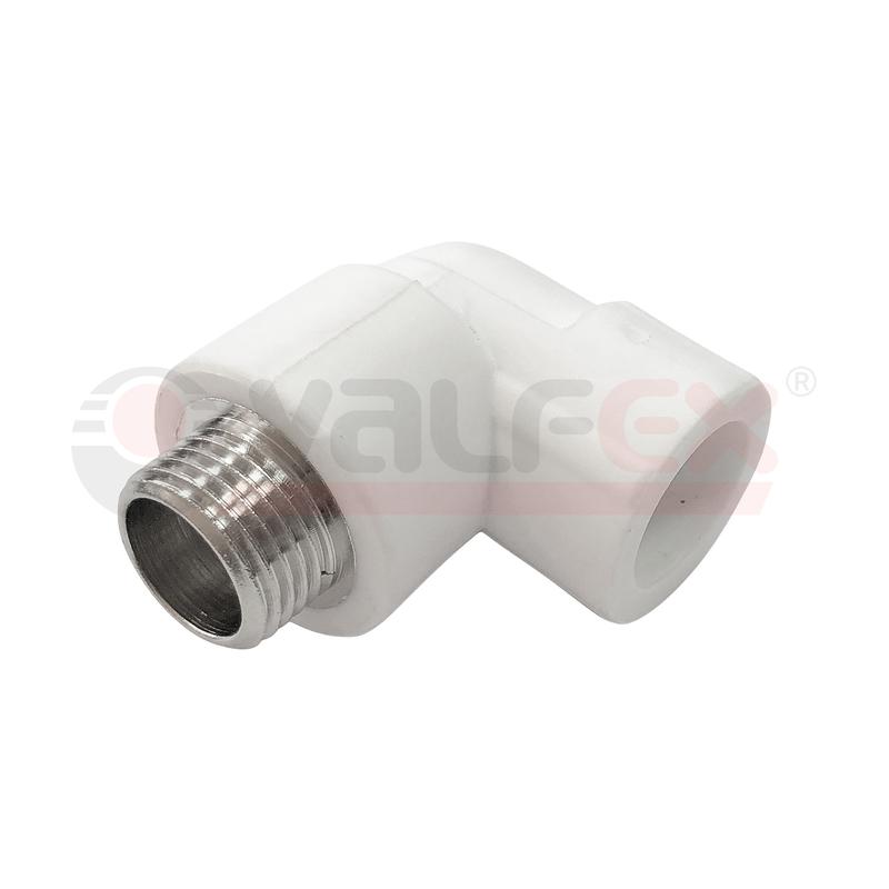 Угольник переходной с наружной резьбой 25х3/4дюйм PRO (75/15) VALFEX 10126025-PRO