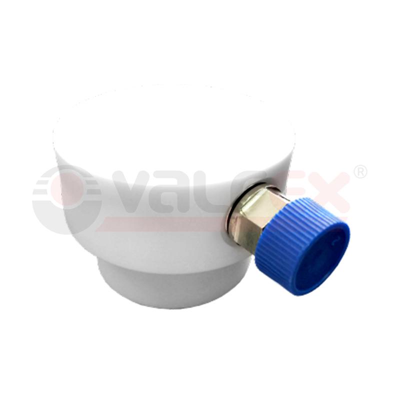 Заглушка коллектора с воздухоотводчиком 40 (60/15) сер. VALFEX 10162340Г