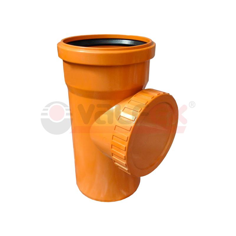 Ревизия с крышкой D 160мм рыжая (9) VALFEX 30103160