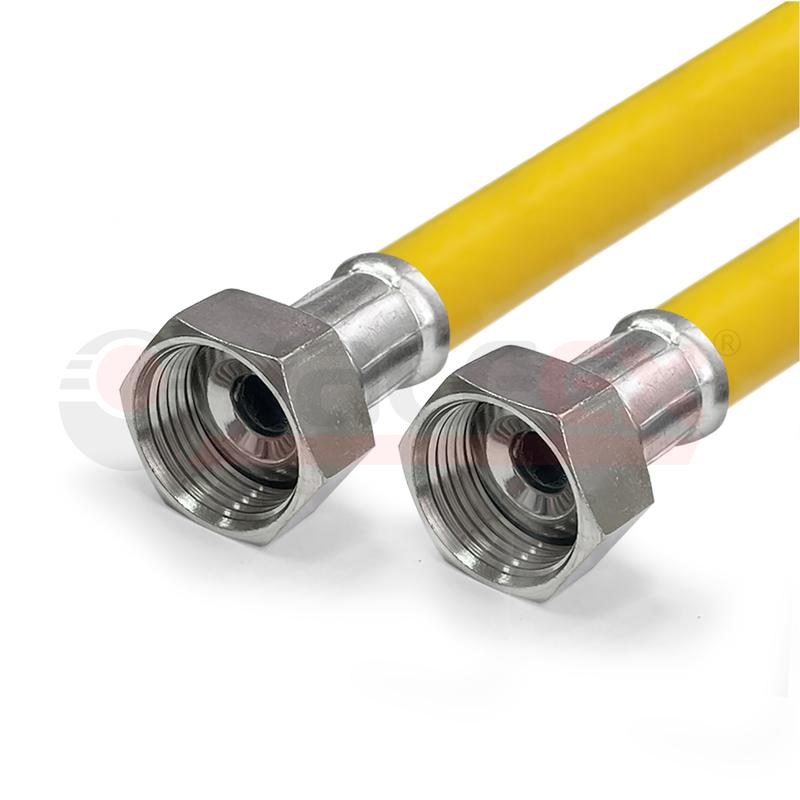 Подводка гибкая для газа ПВХ с полиэфирной нитью 1/2дюйм г/г 2.5м (50) VALFEX 20121125