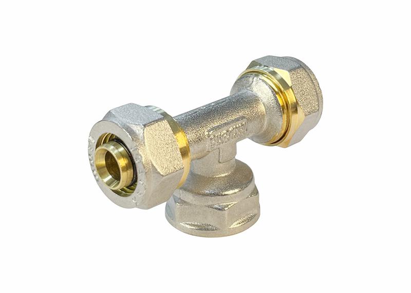 Тройник обжимной с переходом на ВР 32х1 1/4дюймх32 (30/2) К VALFEX VF.332.N.321432