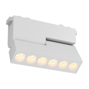 Светильник светодиодный Comfort/R L122 для магнитной системы Galakti 122х26х80 6Вт 3000К 24град. CRI>90 трековый линейный бел. VARTON V1-R0-0R158-91L10-2000630