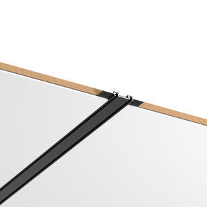 Шинопровод магнитный встраиваемый 1м для магнитной системы Galakti черн. VARTON V4-R7-09.R023.TRK-0010