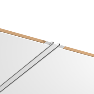 Шинопровод магнитный встраиваемый 1.5м для магнитной системы Galakti бел. VARTON V4-R7-00.R023.TRK-0015