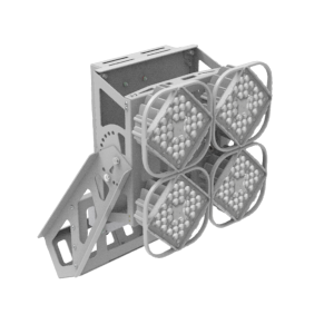 Прожектор светодиодный AirQub Sport 280Вт 4000К 10град. VARTON V1-P1-702X2-04L27-6528040