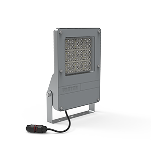 Прожектор светодиодный FL-Sport ASWM 130Вт 4000К RAL7045 муар VARTON V1-P1-70590-04L51-6513040