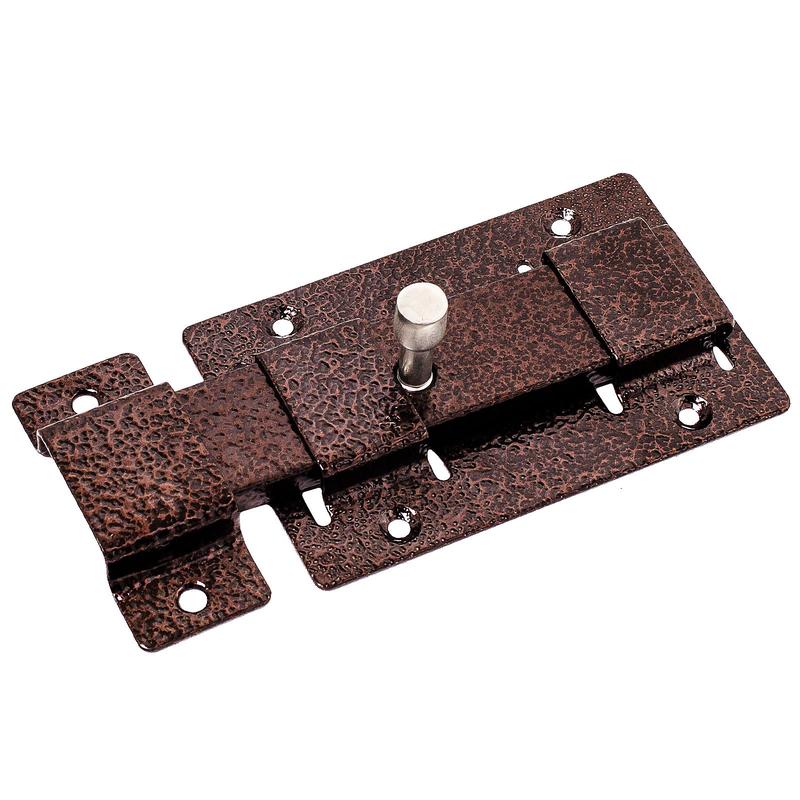 Засов ЗД-02 антик медь плоский Секрет Киров 14 000