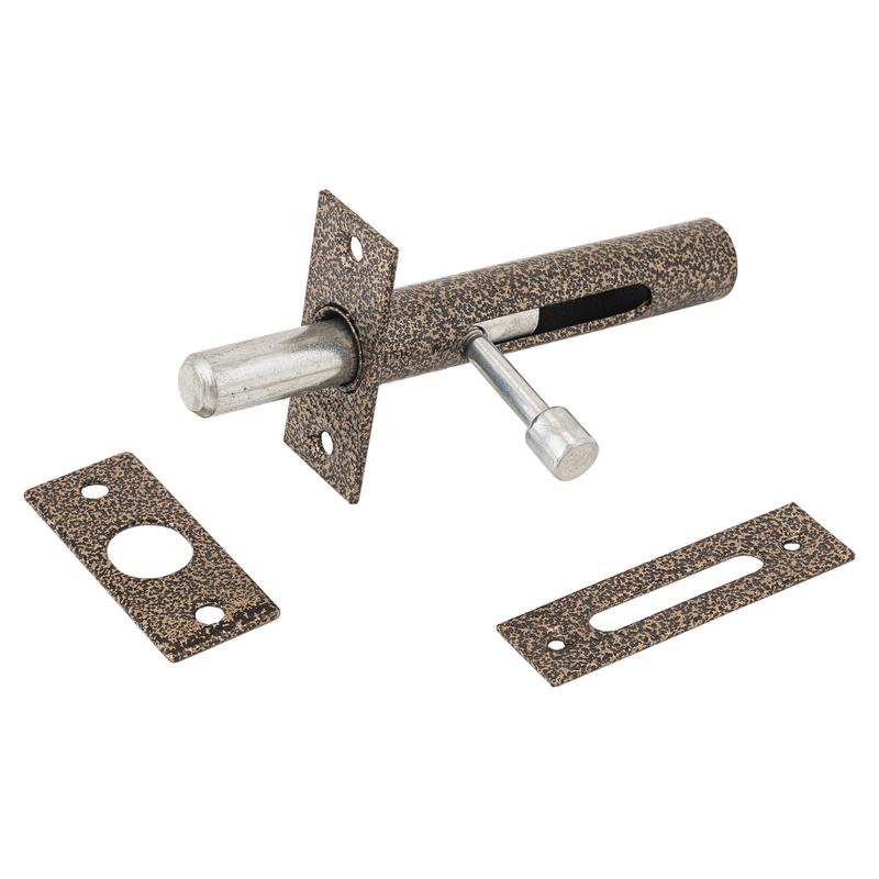 Засов ЗД-05 антик бронза врезной Секрет Киров 2 839