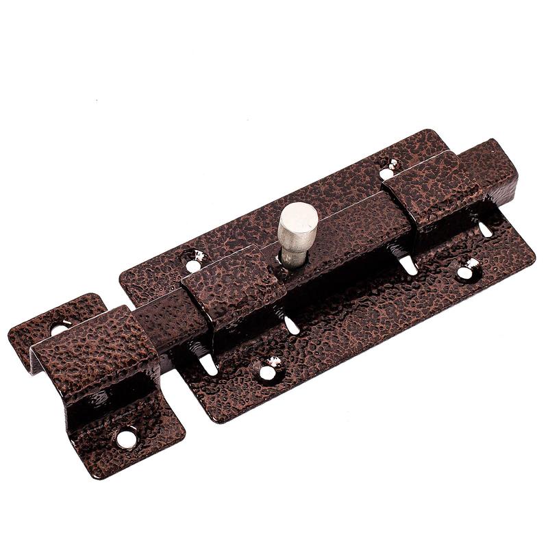 Засов ЗД-06 антик медь квадратный Секрет Киров 14 006