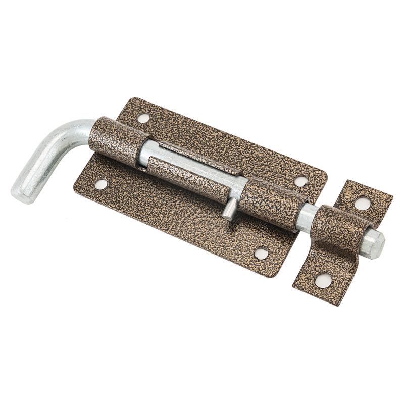 Засов ЗД-10 антик бронз. 120мм Секрет Киров 2 848