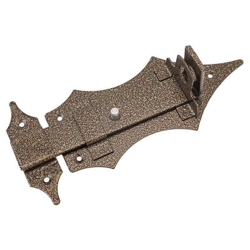 Засов ЗД-14 с проушиной антик бронз. Секрет Киров 2 858