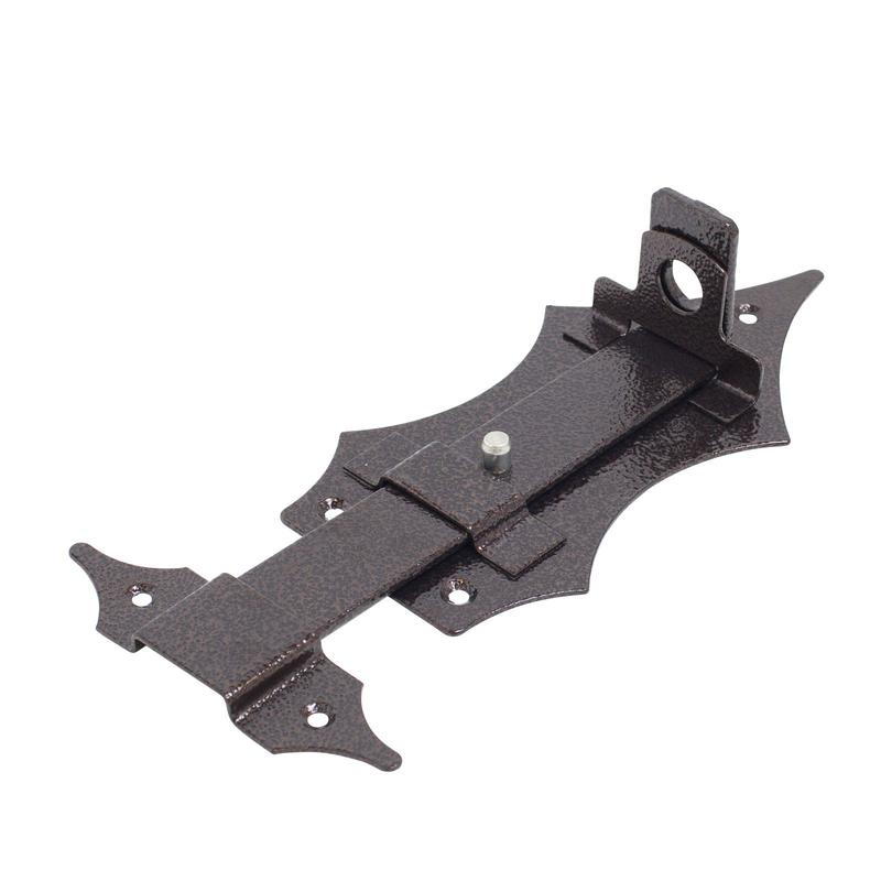 Засов ЗД-14 с проушиной антик медь Секрет Киров 14 005