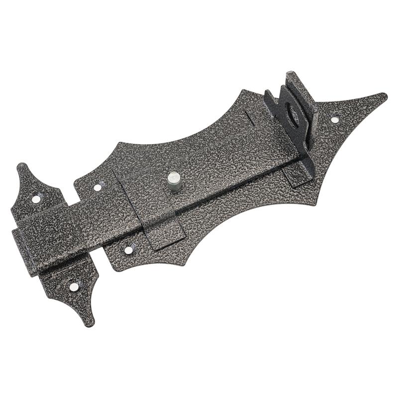 Засов ЗД-14 с проушиной антик сереб. Секрет Киров 2 859