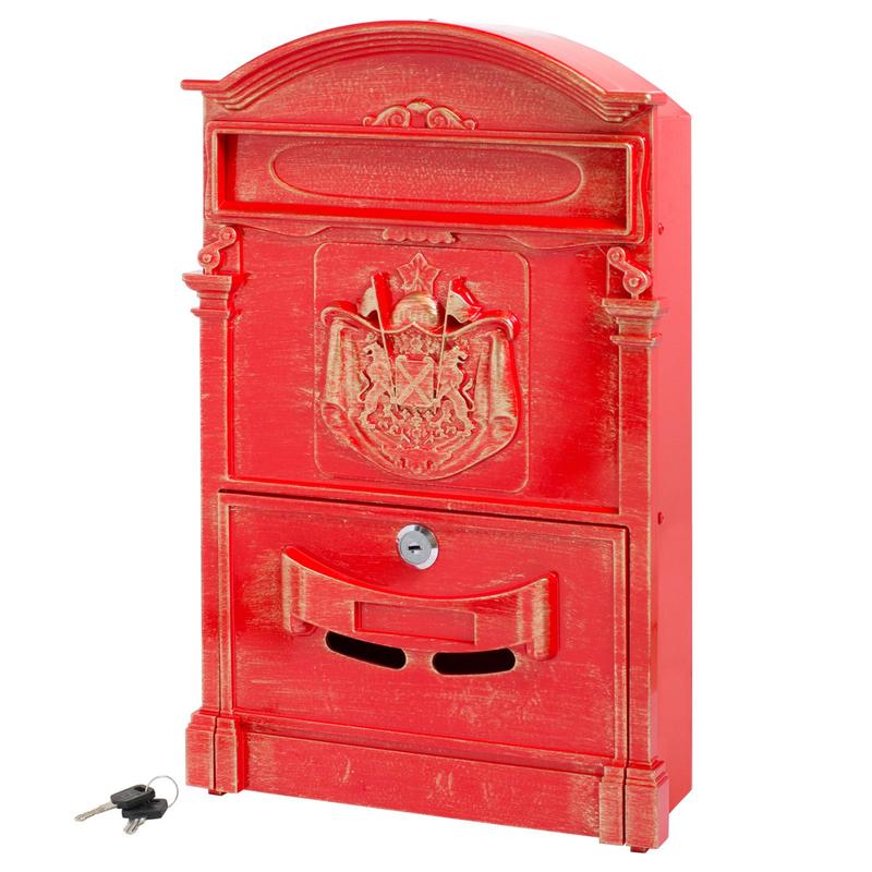Ящик почтовый №4010В антик красн. Аллюр 15 091