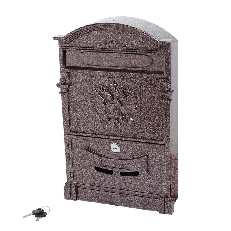 Ящик почтовый №4011 "Герб" бронза Аллюр 15 688