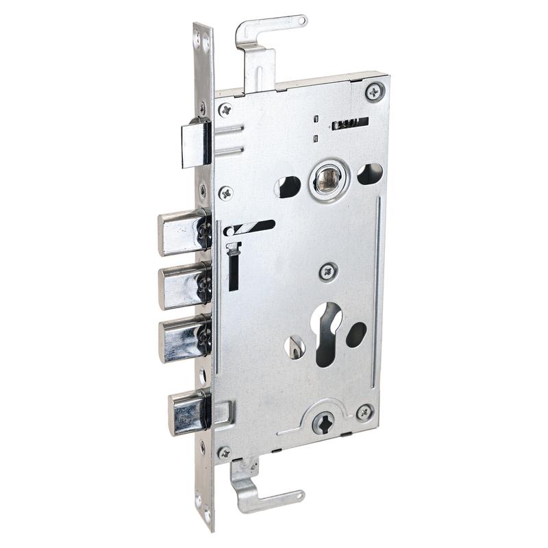 Замок врезной без ручки ЗВ1-09А без ц/мех. б/о для кит. металл. дверей Аллюр 1 559