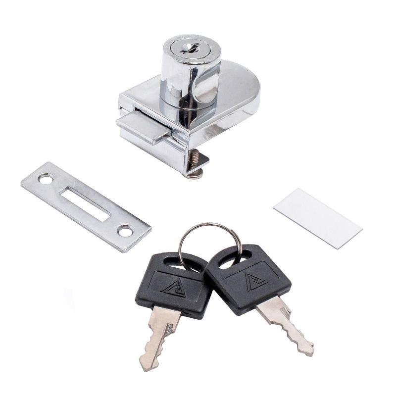 Замок мебельный 806 на 1 стекло Стандарт 13 901