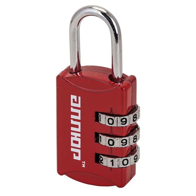 Замок навесной ВС1К-22/3 (HA816) кодовый d3мм красн. Аллюр 10 153