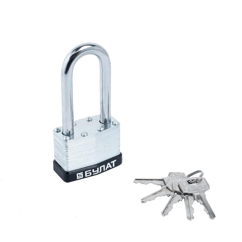 Замок навесной ВС 0150-01 стальной 5кл. d9мм Булат 13 449