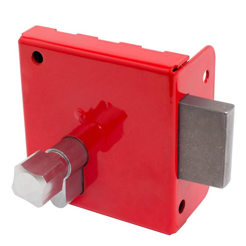 Замок накладной ЗН1-1 красн. Птимаш 14 844