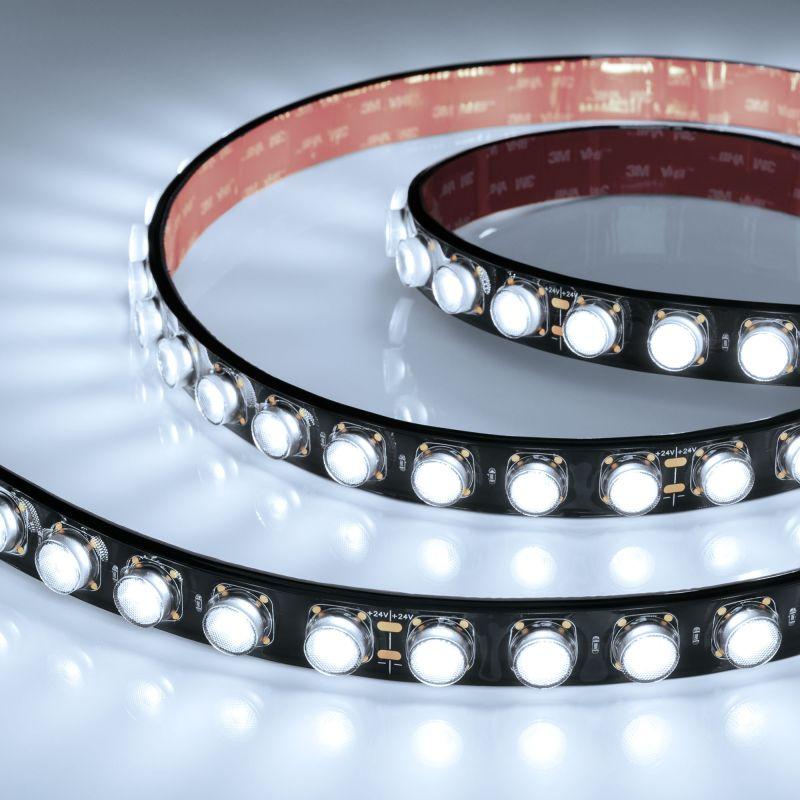 Лента светодиодная FLT-PS-A42-BLACK-23mm 24V White 6000К 21Вт/м IP67 30deg герметичная (уп.5м) Arlight 040919