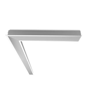 Светильник Universal-Line 650х650х69 25Вт 4000К IP40 L-поворот правый/левый встраив аварийный автономный постоянного действия металлик VARTON V1-A1-70418-10A00-4002540