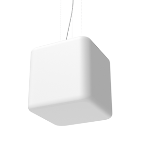 Светильник светодиодный Qubus 14Вт 3000К 350х350х350мм подвесной с опаловым рассеив. диммер DALI VARTON V1-R0-0CB35-30D01-4001430
