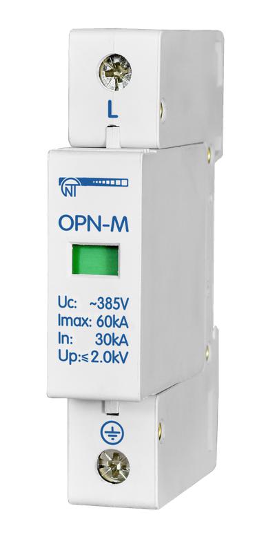 Ограничитель перенапряжения ОПН-М (1S) 10кА 1 модуль 380В In:10кА НовАтек-Электро 567891-10
